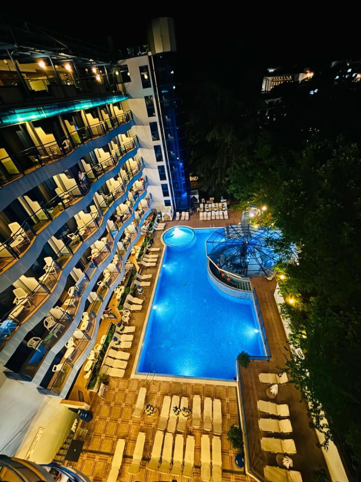 Aphrodite Hotel (Adults Only) Golden Sands Bagian luar foto